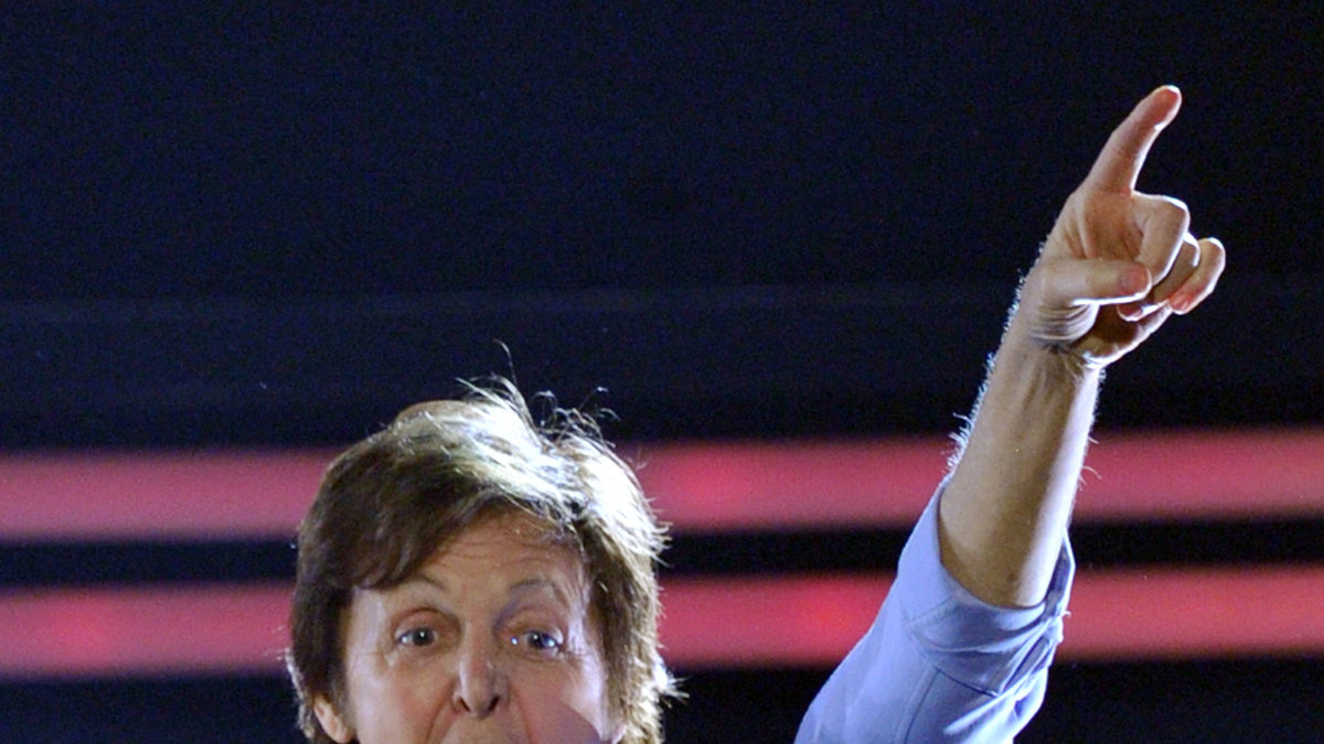 Paul McCartney ville se David Beckham i OS-truppen.
